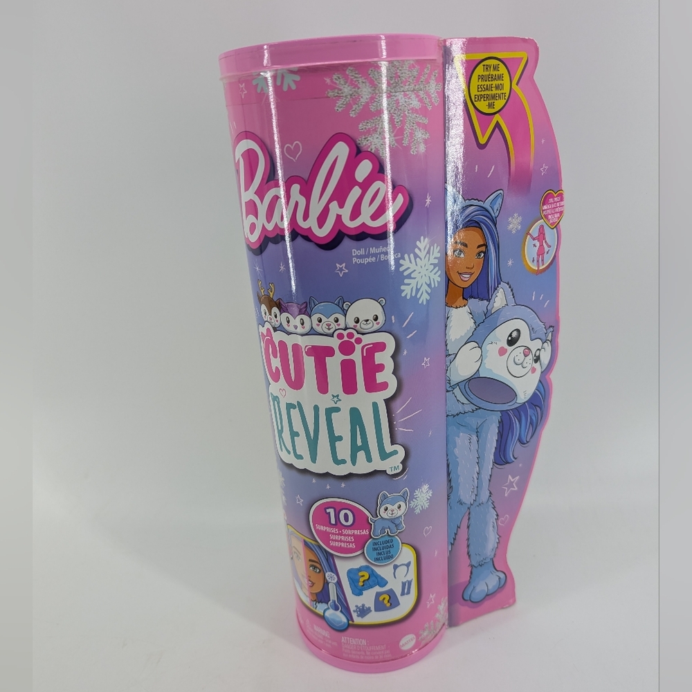 Barbie Cutie reveal Husky New In Damaged Package
